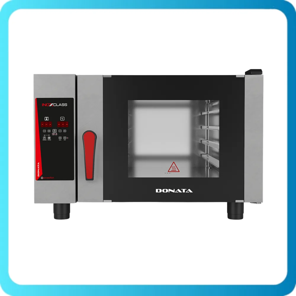 İnoxclass 4 Tepsili Elektrikli Patisserie Fırın , Dijital Donata Seri D04E