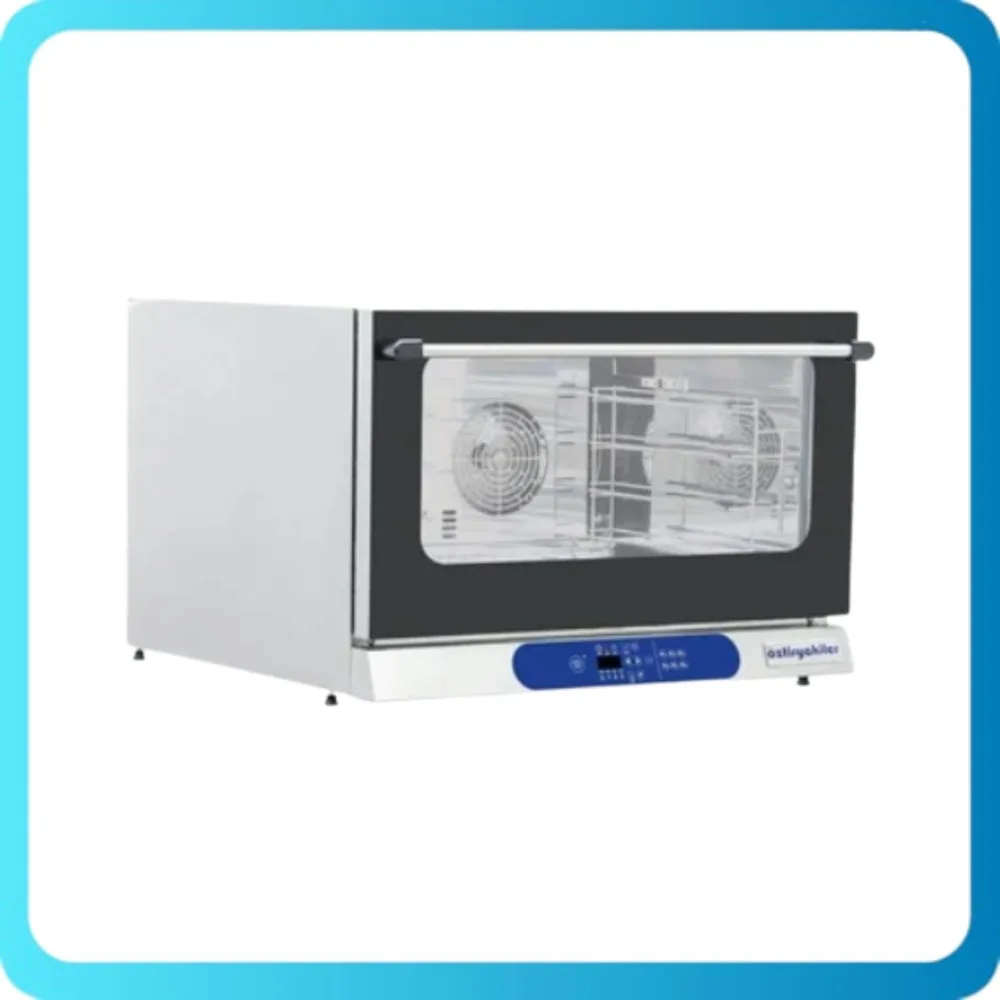 Öztiryakiler 4 Tepsili Konveksiyonlu Dijital Pastane Fırını Elektrikli 60x40 Cm 7890.60400.4TE